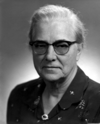 Ida (Cassingham) Herrell in 1957