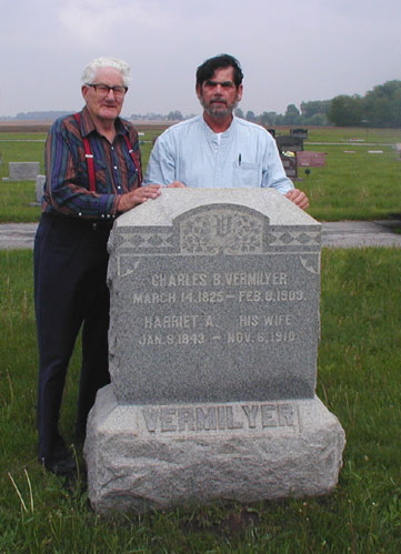 Grave of Charles and Harriet Vermilyer